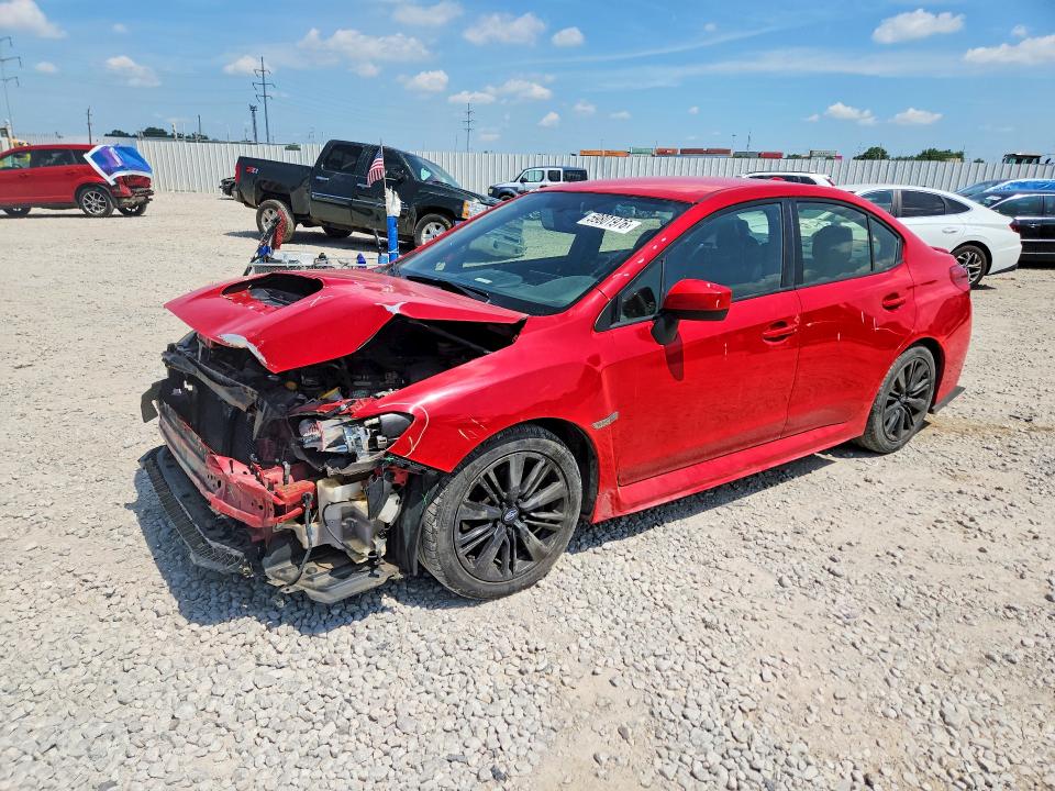 2017 Subaru Wrx VIN JF1VA1B63H9807555 COPART salvage auction — FRONT END, Oh - Cert Of Title-Salvage, sold $3,000 on 2026-07-24 (photo 1)
