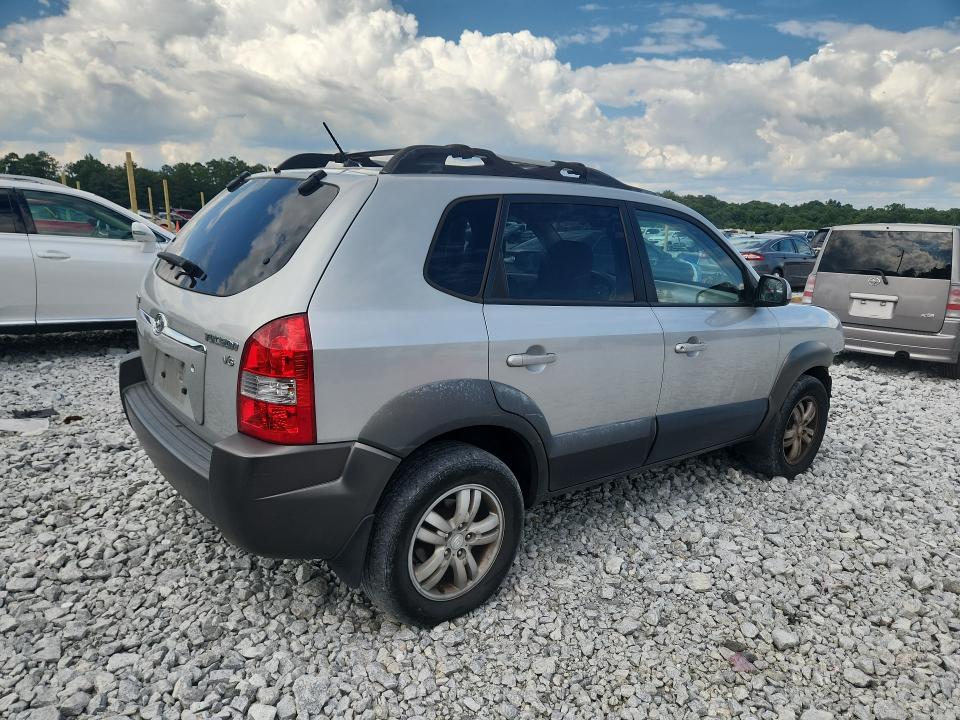 2008 Hyundai Tucson VIN KM8JN12D08U812717 COPART salvage auction — FRONT END, Ga - Cert Of Title-Salvage, sold $400 on 2026-07-30 (photo 3)