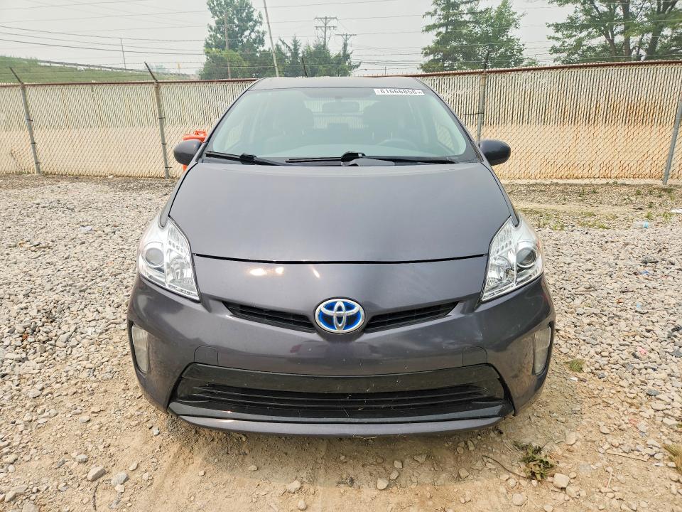 2012 Toyota Prius VIN JTDKN3DU4C5413264 COPART salvage auction — REAR END, Oh - Certificate Of Title, sold $90 on 2026-07-29 (photo 5)