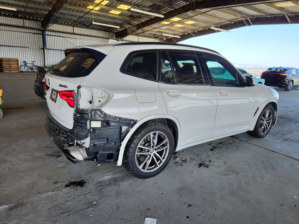 2018 BMW VIN 5UXTS3C56JLA45901 COPART salvage auction — SIDE, Ca - Salvage Certificate, sold $12,100 on 2026-07-13 (photo 3)