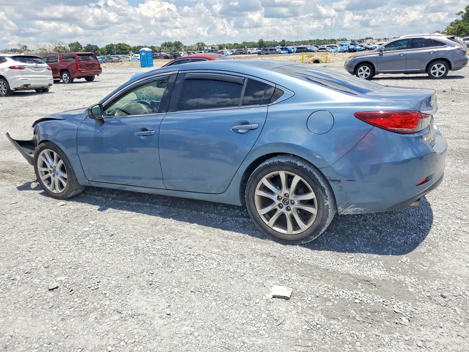 2015 Mazda 6 VIN JM1GJ1V59F1199090 COPART salvage auction — FRONT END, Fl - Cert Of Title Slvg Rebuildable, sold $400 on 2026-07-28 (photo 2)