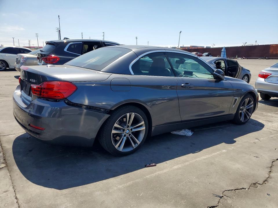 2014 BMW 4er VIN WBA3V7C50EP771262 COPART salvage auction — REAR END, Ca - Salvage Certificate, sold $2,050 on 2026-08-12 (photo 3)