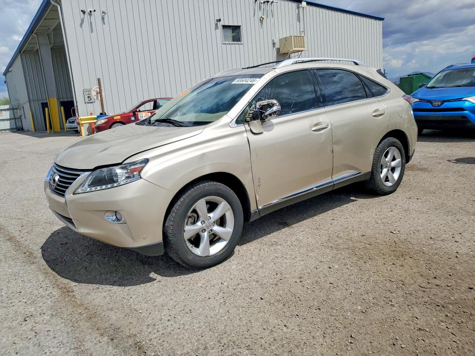 2013 Lexus Rx VIN JTJZK1BA9D2008053 COPART salvage auction — SIDE, AZ - CERT OF TITLE - SALVAGE, sold $5,900 on 2026-07-31 (photo 1)