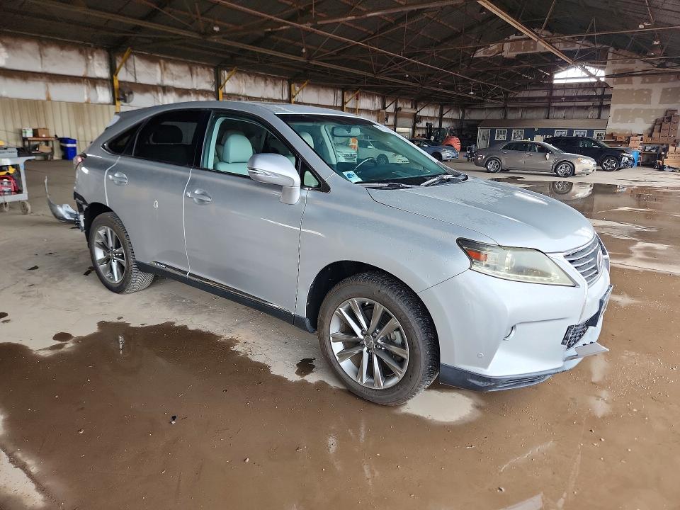 2013 Lexus Rx VIN JTJZB1BAXD2411118 COPART salvage auction — REAR END, Ca - Salvage Certificate, sold $7,200 on 2026-09-02 (photo 4)