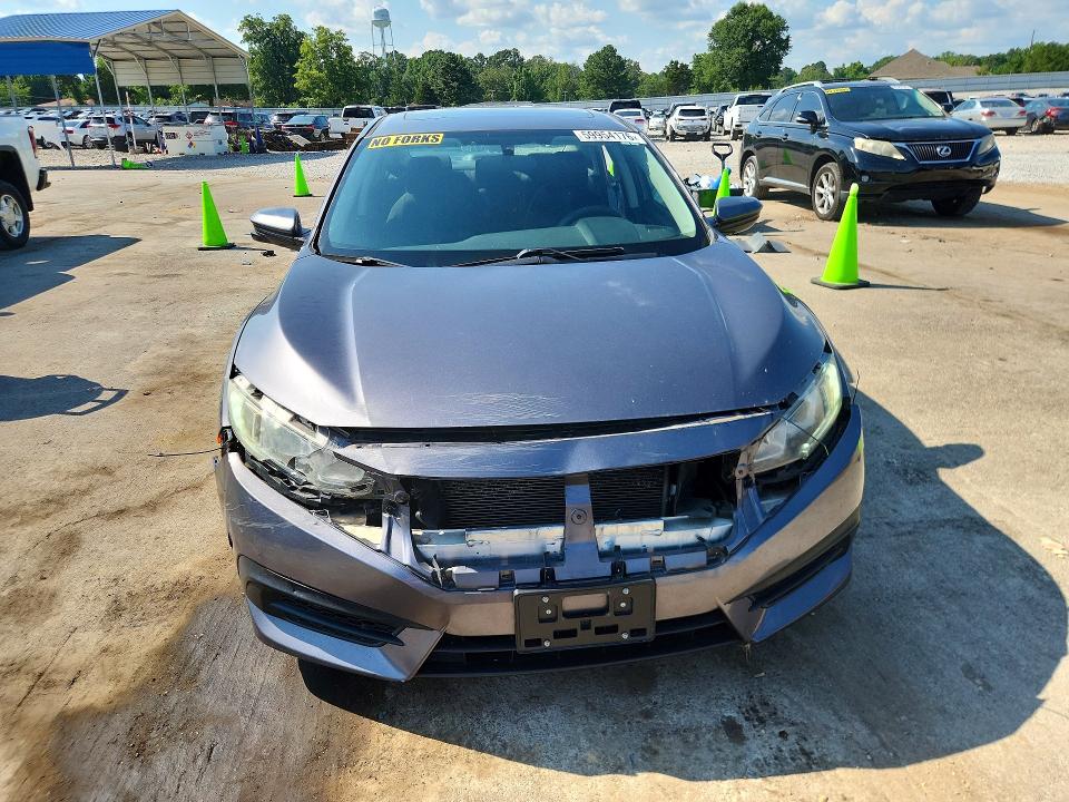 2016 Honda Civic VIN 19XFC2F7XGE074657 COPART salvage auction — REAR END, Ms - Cert Of Title-Salvaged, sold $675 on 2026-07-24 (photo 5)