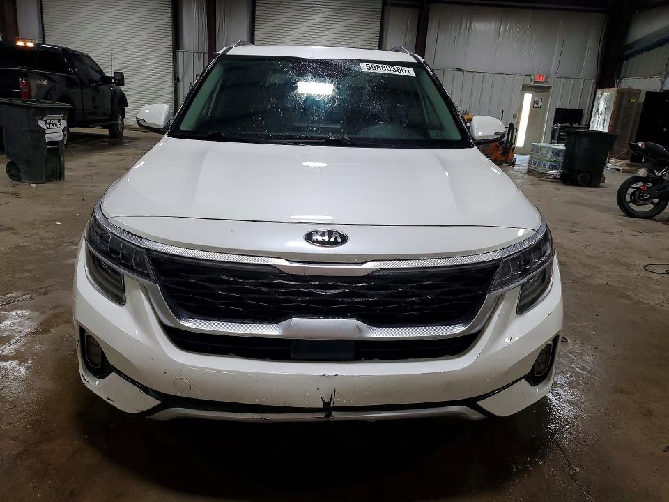 2021 Kia Seltos VIN KNDETCA29M7175598 COPART salvage auction — FRONT END, Pa - Certificate Of Salvage, sold $5,400 on 2026-07-15 (photo 5)