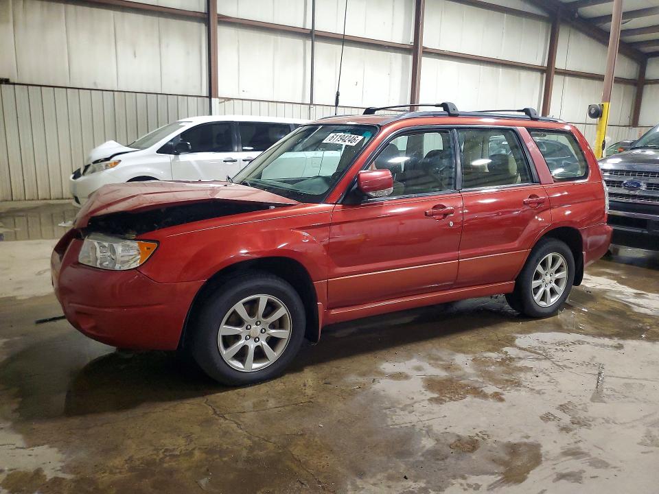 2007 Subaru Forester VIN JF1SG65697H705188 COPART salvage auction — FRONT END, Pa - Certificate Of Salvage, sold $425 on 2026-07-31 (photo 1)