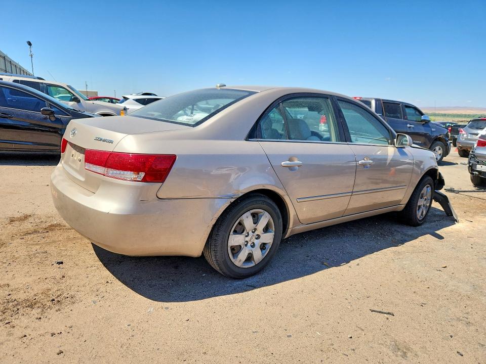 2008 Hyundai Sonata VIN 5NPET46C28H393150 COPART salvage auction — FRONT END, Nm - Cert Of Title-Salvage, sold $350 on 2026-07-16 (photo 3)