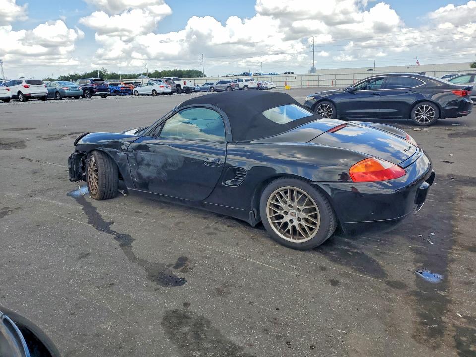 1998 Porsche Boxster VIN WP0CA2984WS621351 COPART salvage auction — SIDE, Fl - Cert Of Title Slvg Rebuildable, sold $1,750 on 2026-08-10 (photo 2)