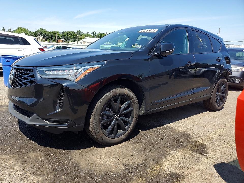 2025 Acura Rdx VIN 5J8TC2H48SL020460 — COPART salvage auction photo