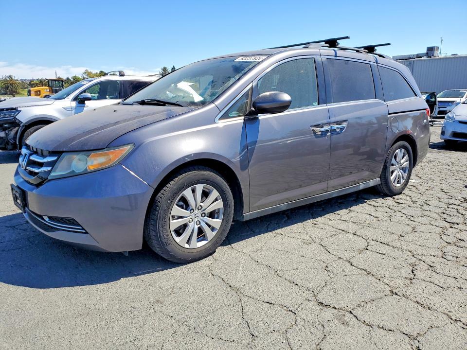 2015 Honda Odyssey VIN 5FNRL5H42FB101649 COPART salvage auction — SIDE, Salvage Title, sold $5,300 on 2026-07-10 (photo 1)