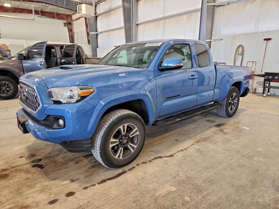 2019 Toyota Tacoma VIN 5TFSZ5AN6KX195814 COPART salvage auction — REAR END, NE - CERTIFICATE OF TITLE, sold $14,200 on 2026-07-28 (photo 1)
