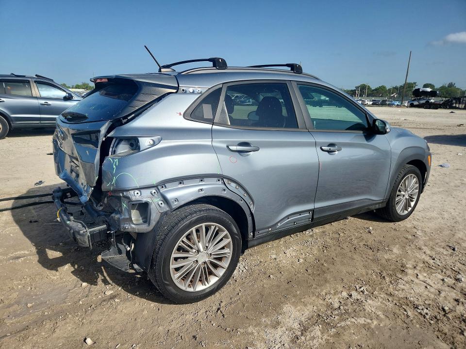 2020 Hyundai Kona VIN KM8K22AA9LU484460 COPART salvage auction — REAR END, Fl - Certificate Of Destruction, sold $550 on 2026-07-28 (photo 3)