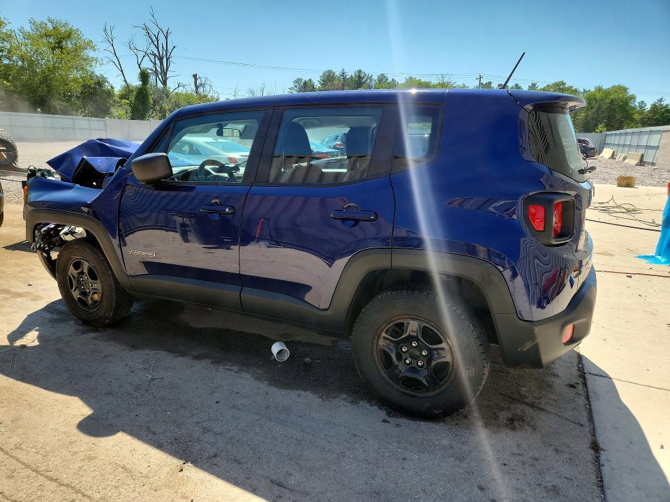 2017 Jeep Renegade VIN ZACCJBAB1HPE76849 COPART salvage auction — FRONT END, WI - JUNKED VEHICLE BILL OF SALE, sold $425 on 2026-08-03 (photo 2)