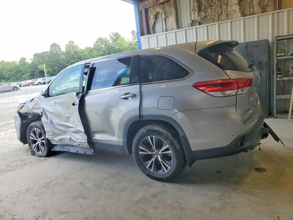 2019 Toyota Highlander VIN 5TDBZRFH0KS718860 COPART salvage auction — ALL OVER, NC - CLEAN TITLE-OVER 25% DAMAGE, sold $5,000 on 2026-07-24 (photo 2)