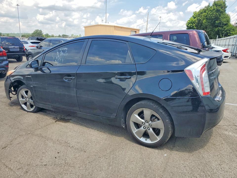 2013 Toyota Prius VIN JTDKN3DU6D5590139 COPART salvage auction — FRONT END, Oh - Cert Of Title-Salvage, sold $100 on 2026-07-29 (photo 2)