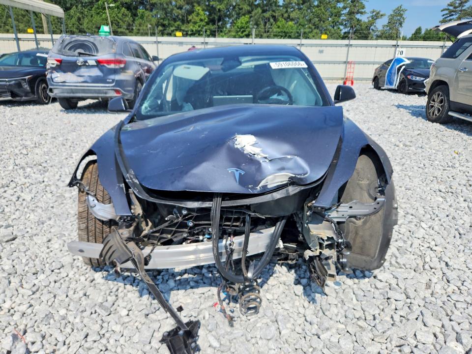 2023 Tesla Model 3 VIN 5YJ3E1EA9PF600761 COPART salvage auction — FRONT END, Ga - Bill Of Sale - Parts Only, sold $3,250 on 2026-08-22 (photo 5)