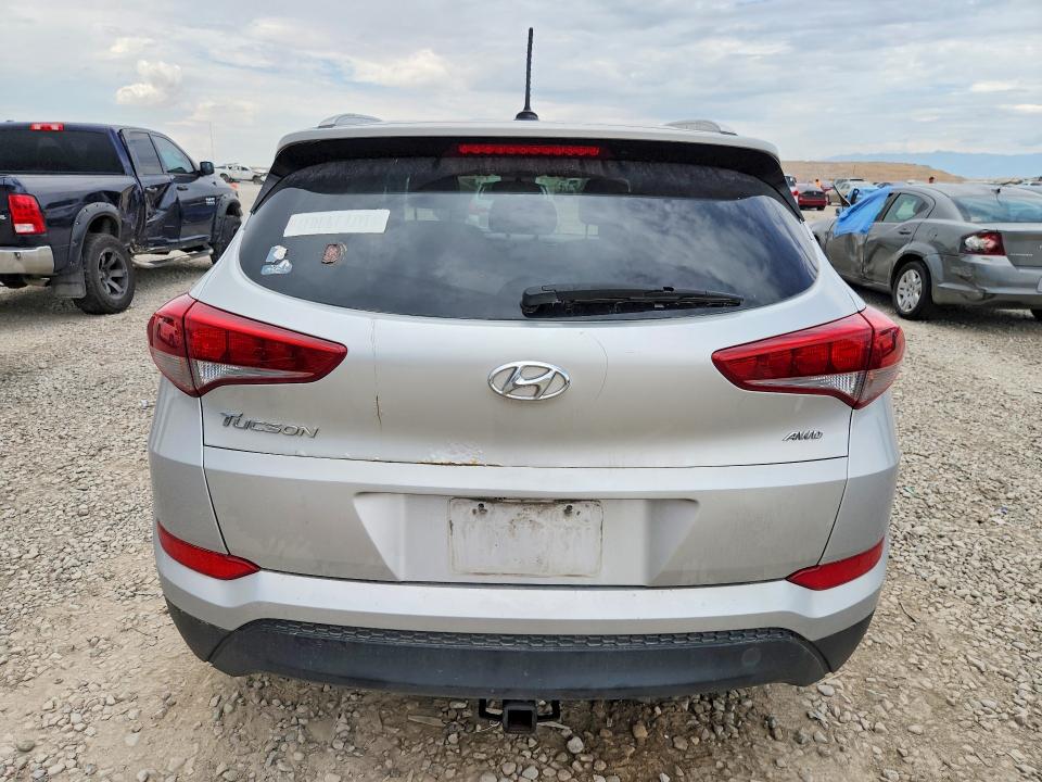 2017 Hyundai Tucson VIN KM8J3CA40HU313774 COPART salvage auction — REAR END, UT - CERTIFICATE OF TITLE, sold $250 on 2026-07-31 (photo 6)