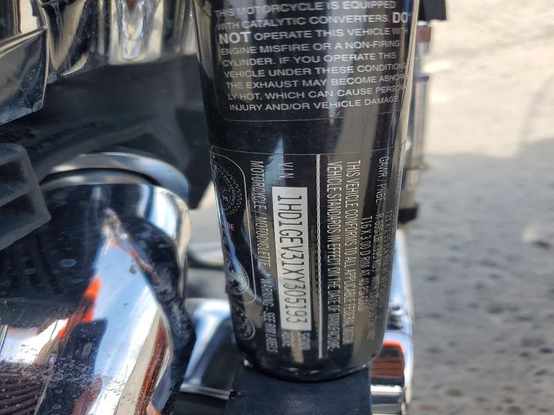 1999 Harley-davidson Fxdwg VIN 1HD1GEV31XY305193 COPART salvage auction — FRONT END, Ca - Salvage Certificate, sold $1,450 on 2026-07-18 (photo 8)