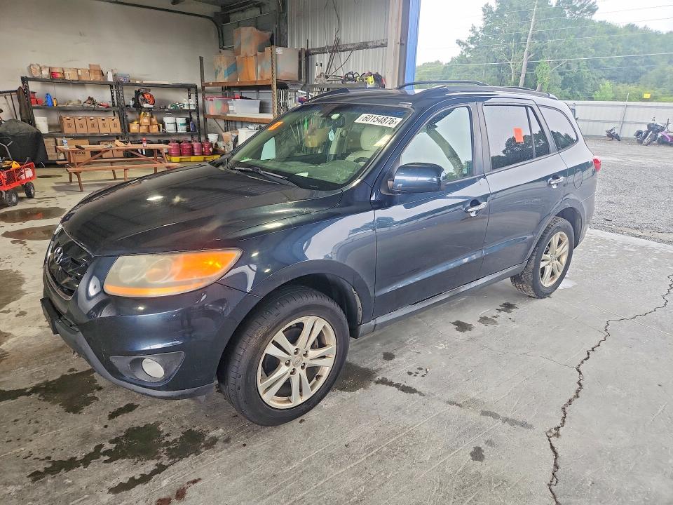 2011 Hyundai Santa fe VIN 5XYZK4AG2BG026004 COPART salvage auction — FRONT END, Mt - Certificate Of Title, sold $425 on 2026-08-03 (photo 1)