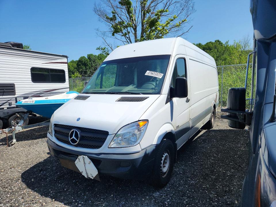 2012 Mercedes-benz Sprinter VIN WD3PE8CB2C5699984 COPART salvage auction — NORMAL WEAR, NJ - CERTIFICATE OF TITLE, sold $350 on 2026-07-16 (photo 1)
