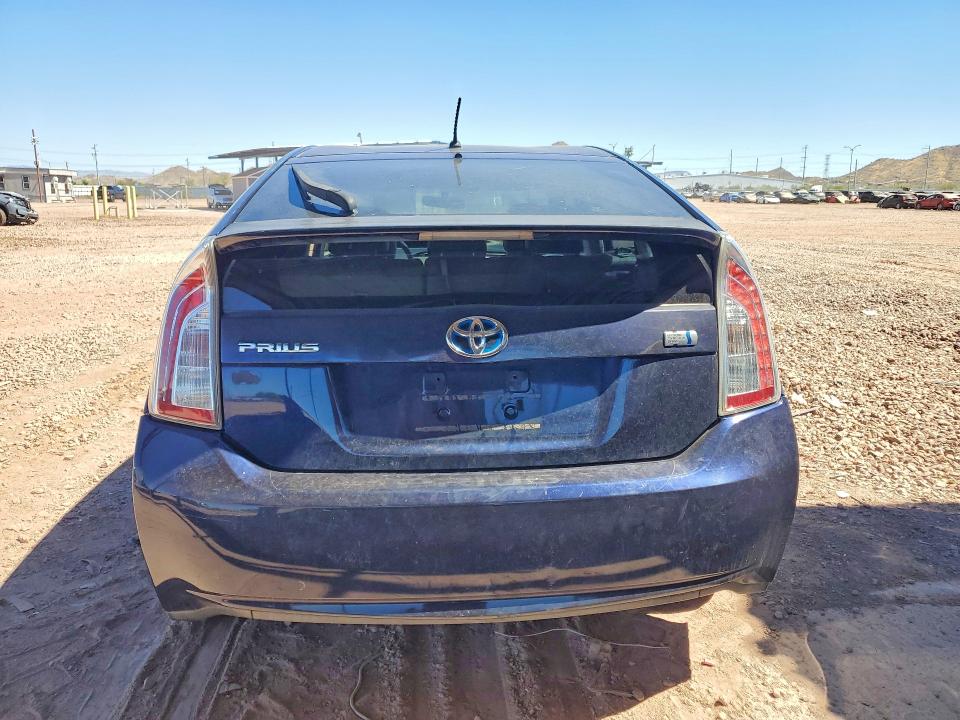 2013 Toyota Prius VIN JTDKN3DU2D1723177 COPART salvage auction — SIDE, AZ - CERTIFICATE OF TITLE, sold $475 on 2026-07-21 (photo 6)