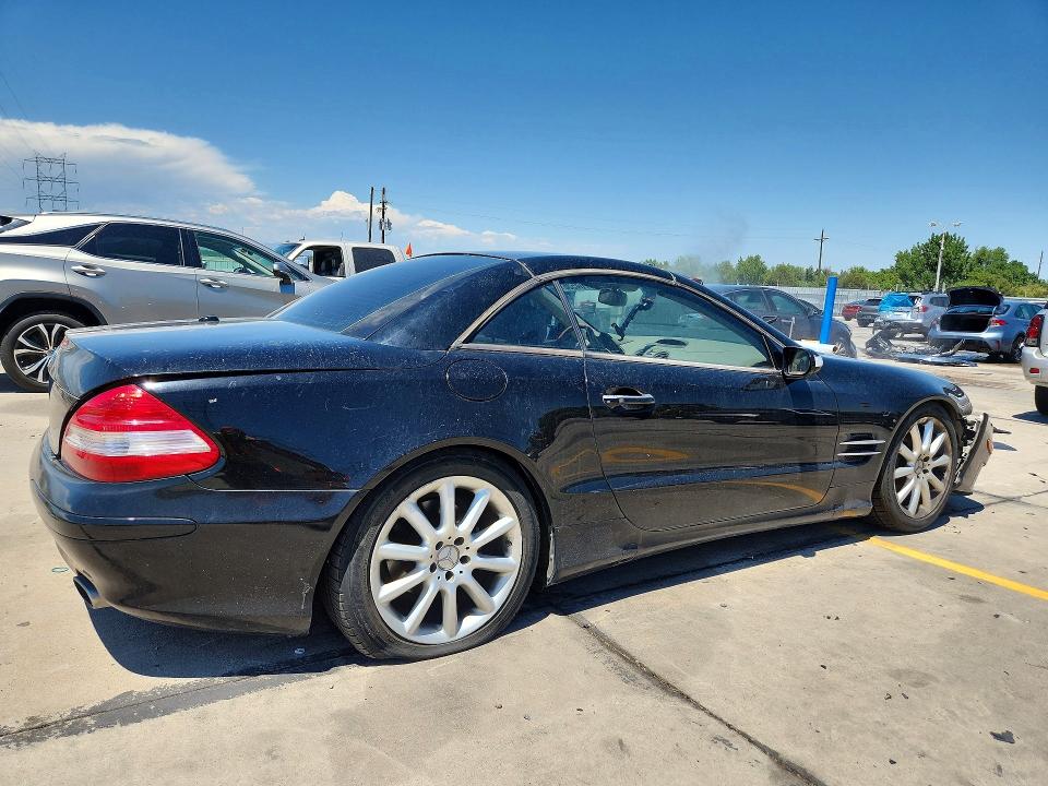 2007 Mercedes-benz Sl-klasse VIN WDBSK71F67F129851 COPART salvage auction — FRONT END, Co - Public - Salvage Title, sold $800 on 2026-08-17 (photo 3)