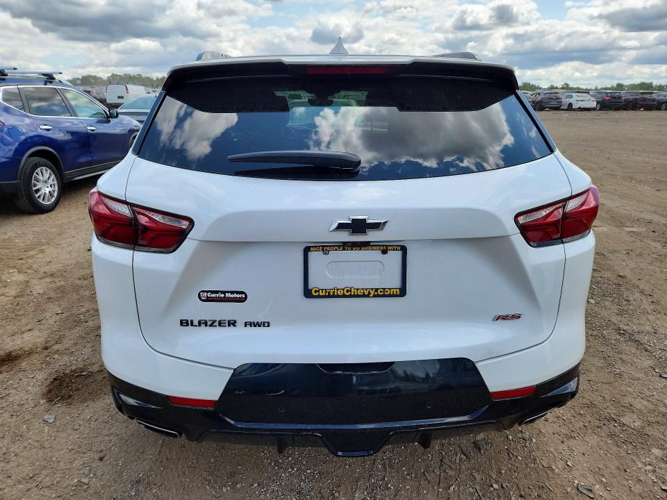 2020 Chevrolet Blazer VIN 3GNKBKRS1LS579426 COPART salvage auction — WATER/FLOOD, Il - Salvage Cert-Flood, sold $9,800 on 2026-08-18 (photo 6)