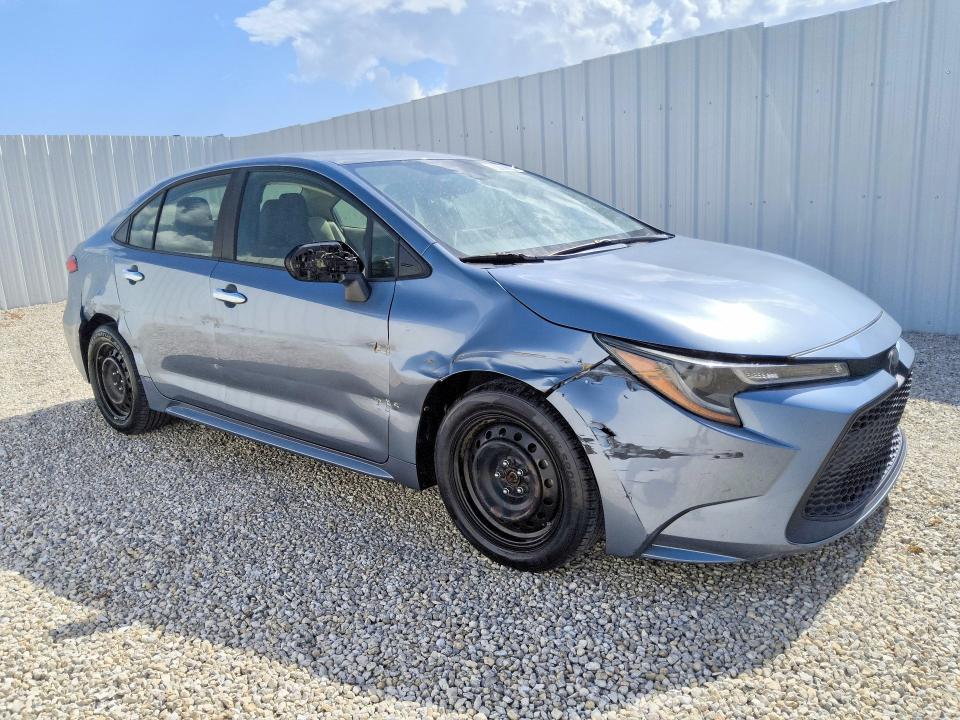 2020 Toyota Corolla VIN JTDEPRAE3LJ056433 COPART salvage auction — SIDE, Fl - Certificate Of Title, sold $700 on 2026-07-28 (photo 4)