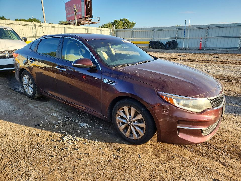 2016 Kia Optima VIN 5XXGT4L32GG011013 COPART salvage auction — MECHANICAL, Ks - Cert Of Title-Rebuilt Salvage, sold $625 on 2026-07-22 (photo 4)