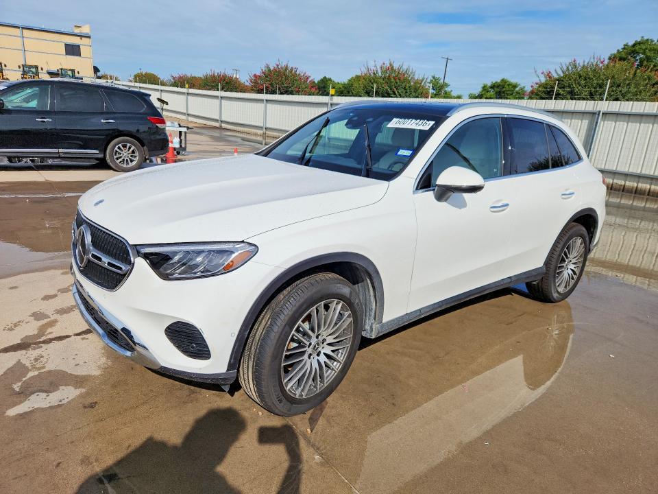 2025 Mercedes-benz Glc VIN W1NKM4HB4SF287829 COPART salvage auction — WATER/FLOOD, Tx - Salvage Title-Flood Damage, sold $11,000 on 2026-07-30 (photo 1)