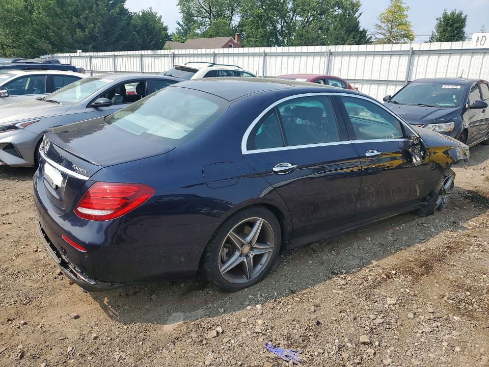 2017 Mercedes-benz E-klasse VIN WDDZF4KB8HA046019 COPART salvage auction — FRONT END, Md - Cert Of Salvage < 75% Damage, sold $3,950 on 2026-08-03 (photo 3)