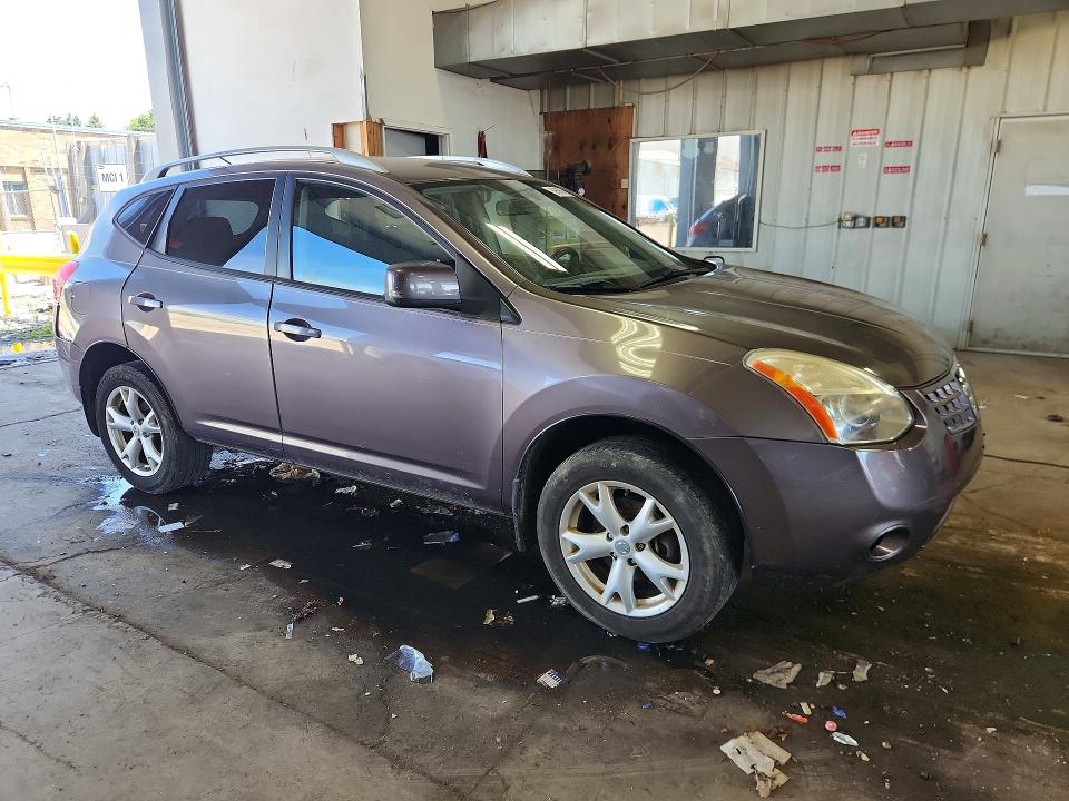 2009 Nissan Rogue sport VIN JN8AS58VX9W440883 COPART salvage auction — MINOR DENT/SCRATCHES, WI - CERTIFICATE OF TITLE, sold $250 on 2026-07-27 (photo 4)
