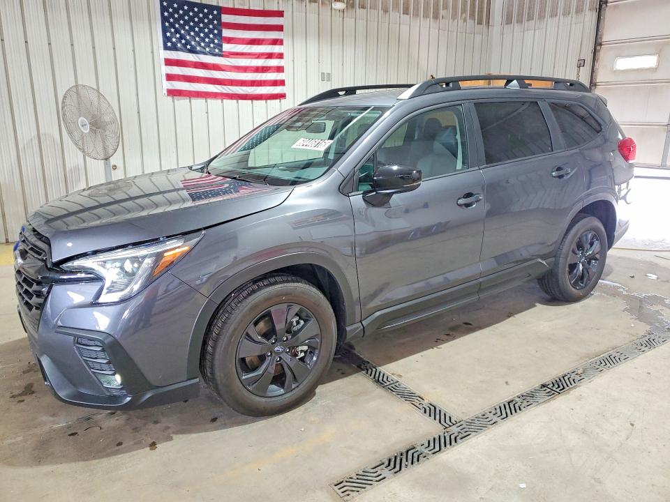2026 Subaru Ascent VIN 4S4WMAAD0T3426744 COPART salvage auction — FRONT END, Ma - Certificate Of Title, sold $4,950 on 2026-07-27 (photo 1)