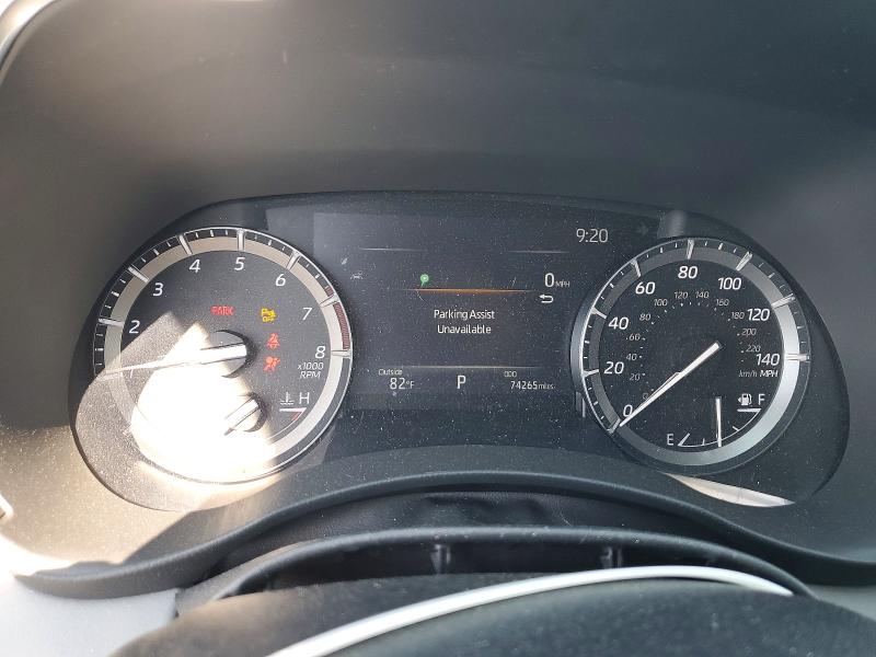 2020 Toyota Highlander VIN 5TDDZRBH4LS009946 COPART salvage auction — FRONT END, PA - CERTIFICATE OF SALVAGE, sold $8,000 on 2026-07-28 (photo 9)