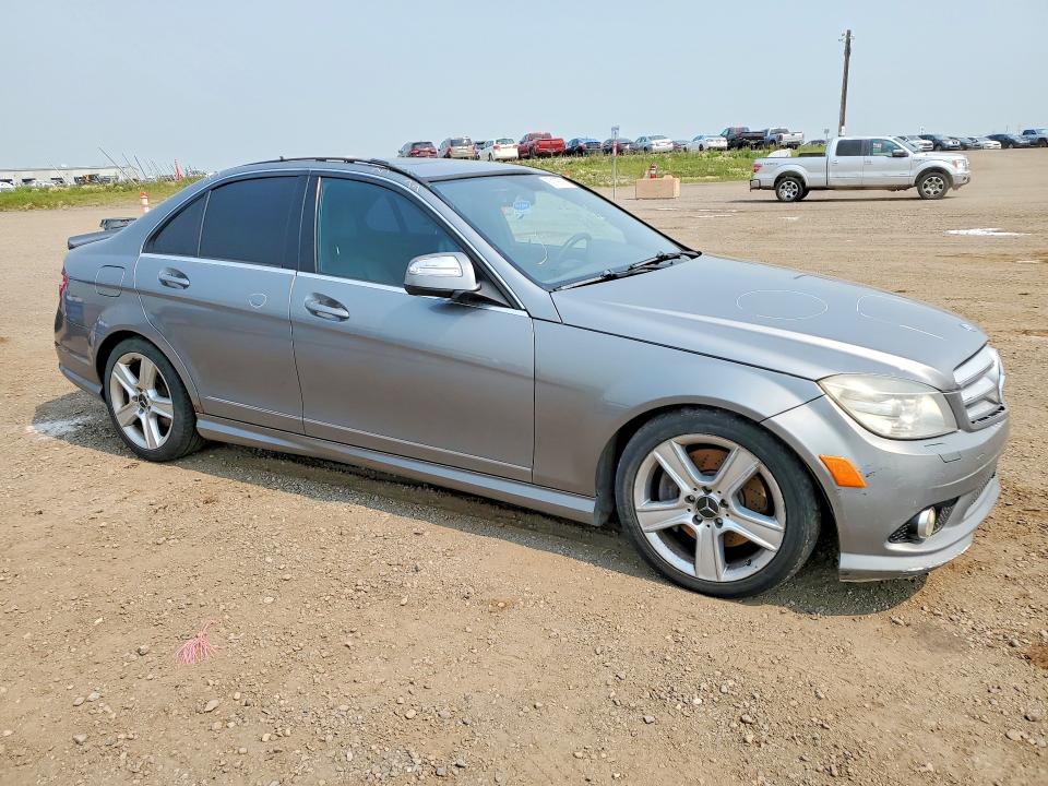 2009 Mercedes-benz C class VIN WDDGF81X59F341465 COPART salvage auction — MECHANICAL, AB - BOS - SALVAGE, sold $800 on 2026-08-11 (photo 4)