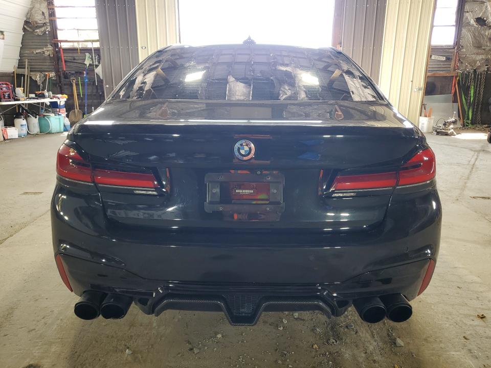 2018 BMW M5 VIN WBSJF0C57JB283411 COPART salvage auction — FRONT END, Ny - Mv-907A Salvage Certificate (P), sold $22,000 on 2026-08-12 (photo 5)