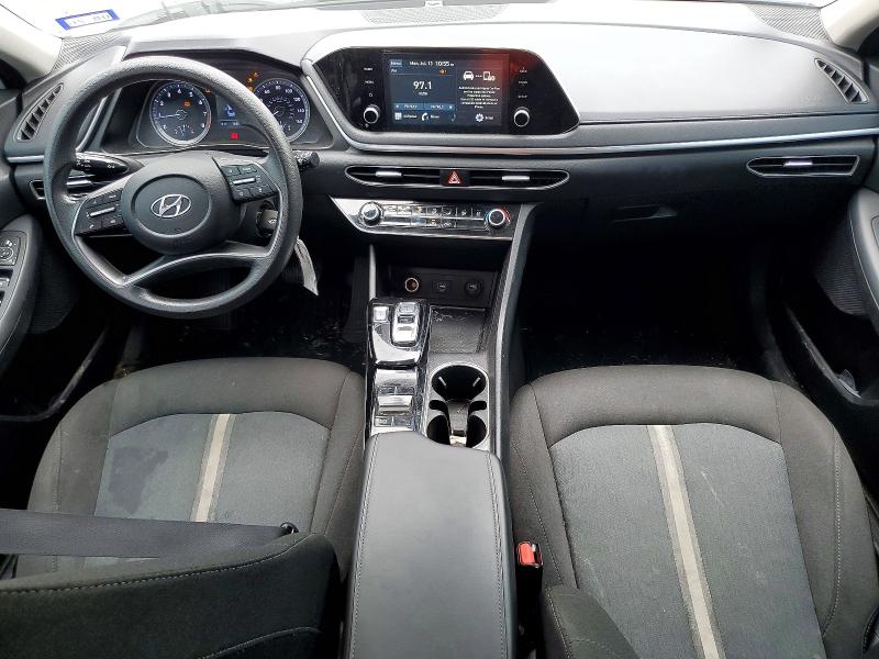 2020 Hyundai Sonata VIN 5NPEG4JA3LH010190 COPART salvage auction — REAR END, TX - SALVAGE VEHICLE TITLE (P), sold $2,600 on 2026-07-20 (photo 8)