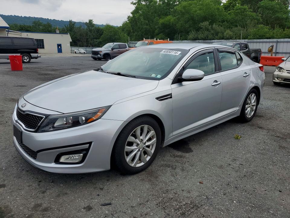 2015 Kia Optima VIN 5XXGN4A71FG470113 COPART salvage auction — ROOF, Pa - Certificate Of Salvage, sold $1,050 on 2026-07-28 (photo 1)