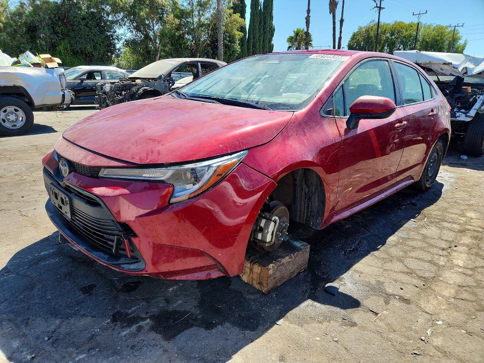 2023 Toyota Corolla VIN JTDB4MEE1PJ009710 COPART salvage auction — UNDERCARRIAGE, Ca - Certificate Of Title, sold $275 on 2026-07-28 (photo 1)