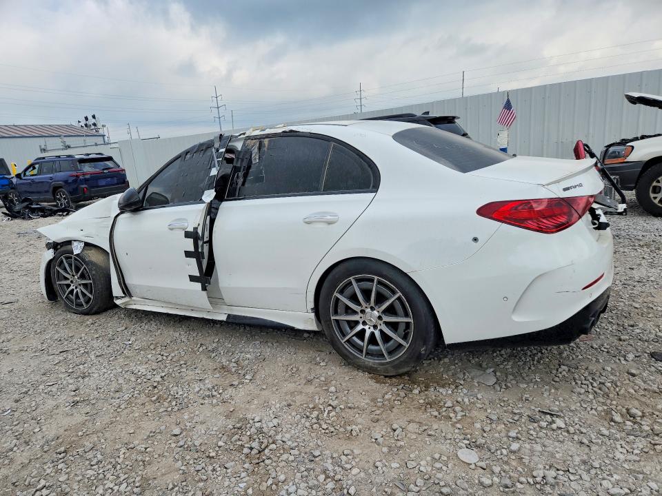 2023 Mercedes-benz C-klasse amg VIN W1KAF8HB7PR101247 COPART salvage auction — FRONT END, In - Certificate Of Title, sold $12,000 on 2026-07-28 (photo 2)