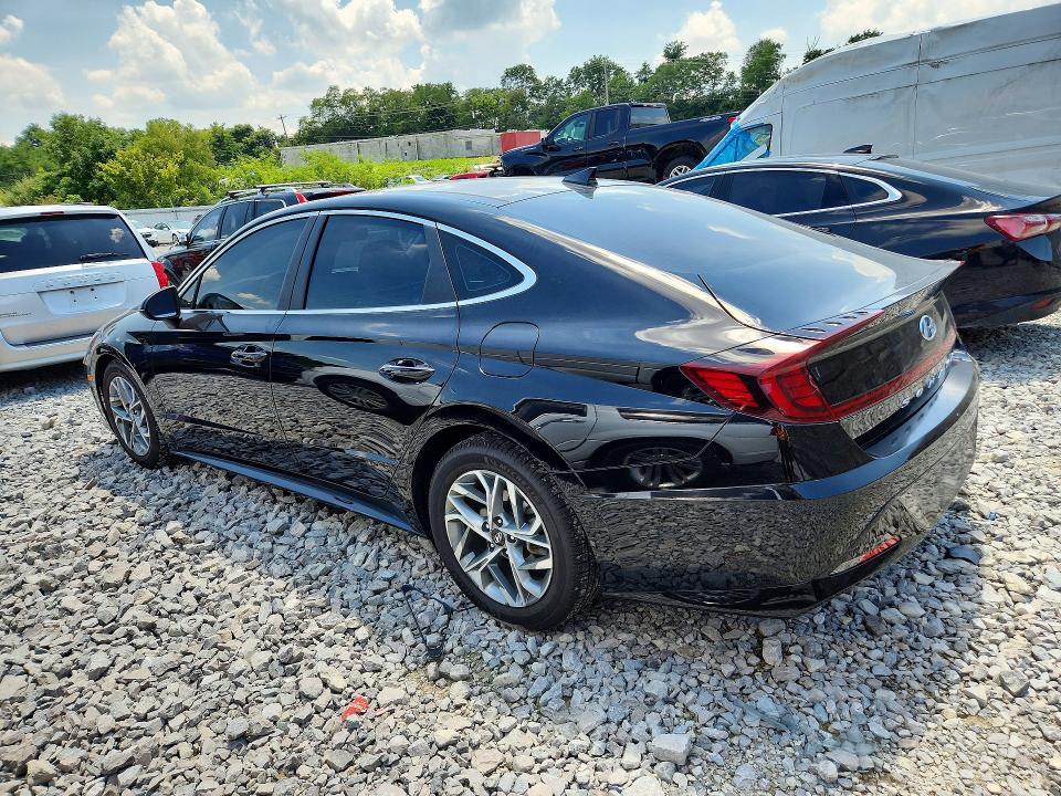 2023 Hyundai Sonata VIN KMHL14JA3PA266153 COPART salvage auction — REAR END, Ky - Cert Of Title-Salvage, sold $7,900 on 2026-08-21 (photo 2)