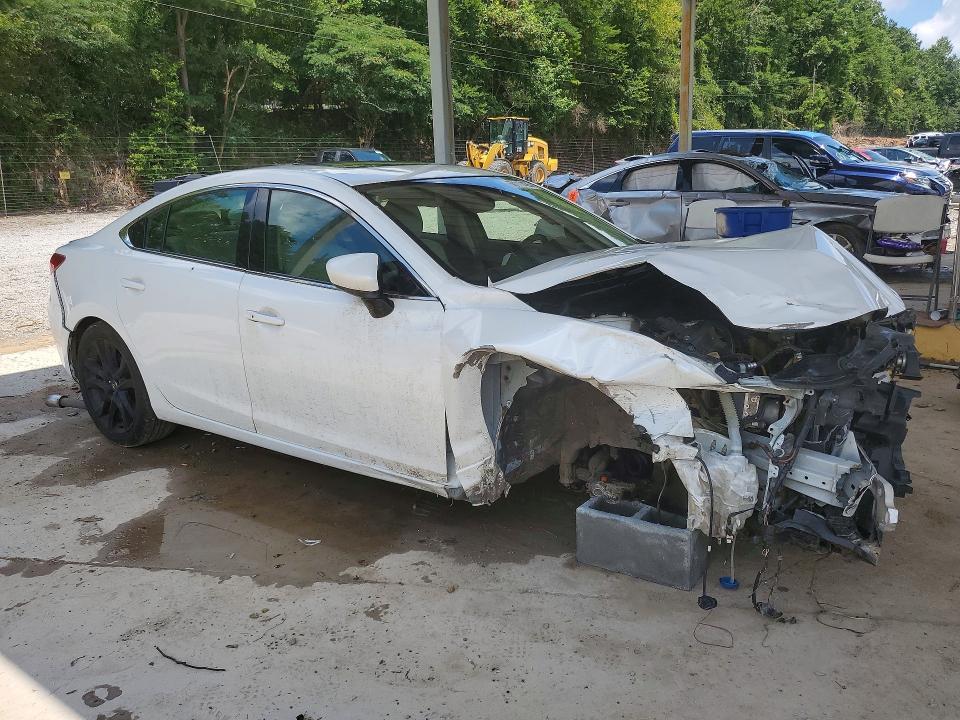 2016 Mazda 6 VIN JM1GJ1W53G1451934 COPART salvage auction — FRONT END, Al - Cert Of Title-Salvage Title, sold $150 on 2026-07-28 (photo 4)