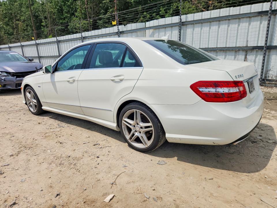 2012 Mercedes-benz E-klasse VIN WDDHF5KB6CA592358 COPART salvage auction — MINOR DENT/SCRATCHES, Va - Certificate Of Title, sold $3,108 on 2026-08-04 (photo 2)