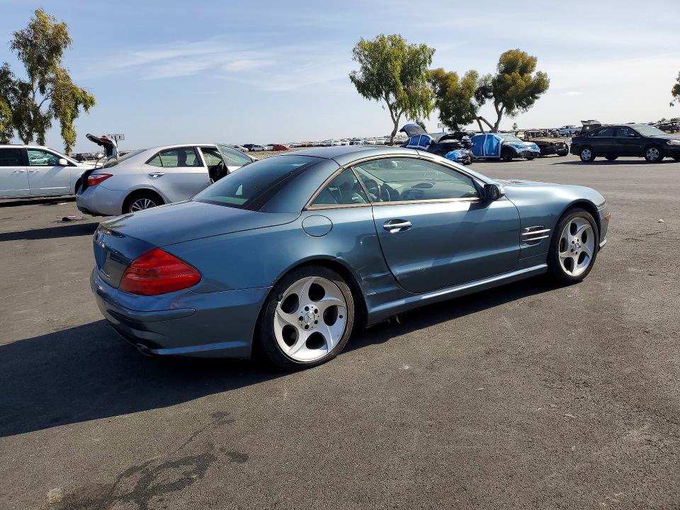 2005 Mercedes-benz Sl-klasse VIN WDBSK75F75F095622 COPART salvage auction — SIDE, Ca - Salvage Certificate, sold $3,100 on 2026-07-20 (photo 3)