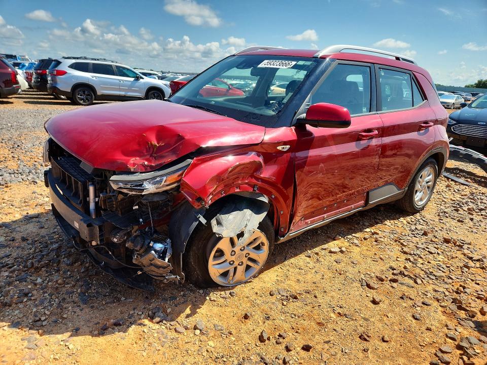 2020 Hyundai Venue VIN KMHRC8A34LU024932 COPART salvage auction — FRONT END, Wv - Dealer Only Clean Title (P), sold $2,850 on 2026-07-29 (photo 1)
