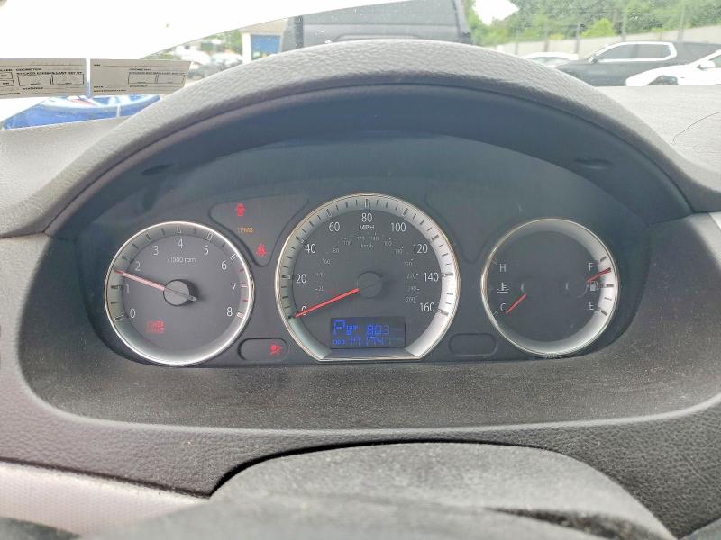 2010 Hyundai Sonata VIN 5NPET4AC3AH583116 COPART salvage auction — FRONT END, PA - CERTIFICATE OF SALVAGE, sold $475 on 2026-07-13 (photo 9)