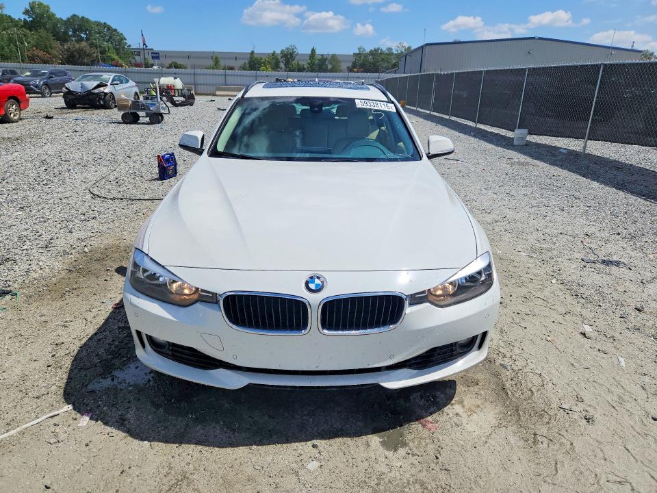 2015 BMW 3er VIN WBA3G7C55FK481317 COPART salvage auction — REAR END, Sc - Cert Of Title-Salvage, sold $1,700 on 2026-08-17 (photo 5)