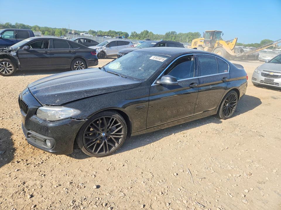 2016 BMW 5er VIN WBA5A5C51GG353577 COPART salvage auction — FRONT END, Ks - Cert Of Title-Salvage, sold $1,100 on 2026-08-13 (photo 1)