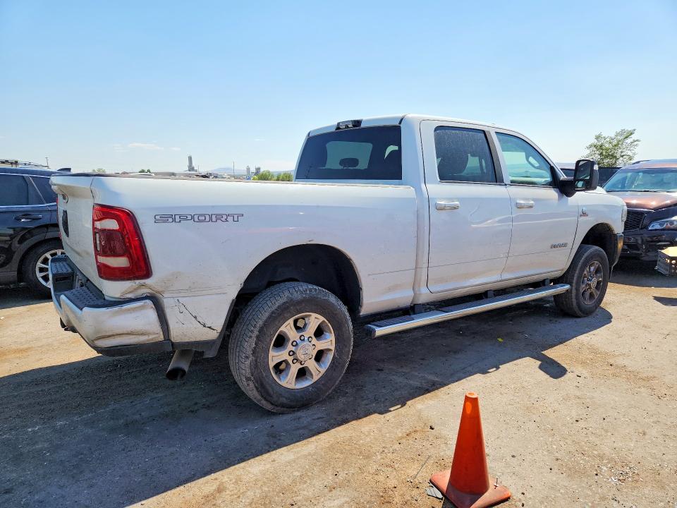 2023 Ram 2500 VIN 3C6UR5DLXPG637001 COPART salvage auction — SIDE, Oh - Cert Of Title-Salvage, sold $11,800 on 2026-07-09 (photo 3)